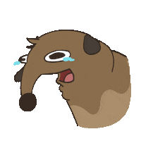 Sad Comedy Sticker