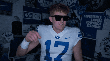 Byu Football Jacob Conover GIF by BYU Cougars