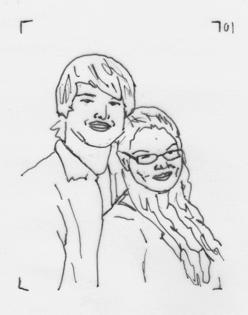 illustration portrait GIF by TraceLoops