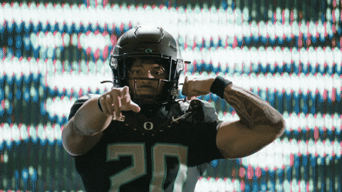 Oregon Football GIF by GoDucks