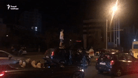 Protesters Barricade Minsk Streets During Second Night of Anti-Government Rallies