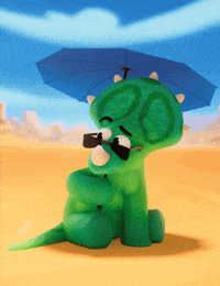 Judging Sun Protection GIF by Claynosaurz