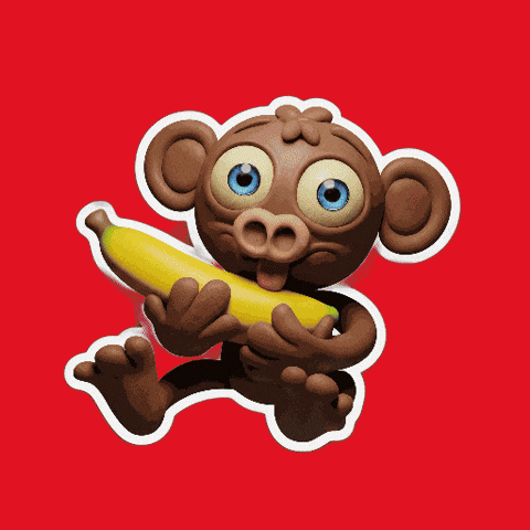 Hungry Monkey GIF