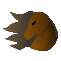 Horse Mane Sticker