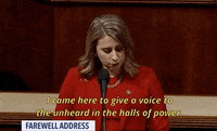 news resignation katie hill farewell address GIF
