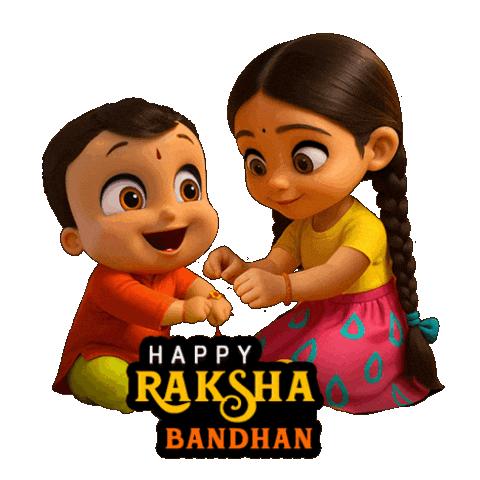 Rakhi Rakhispecial Sticker by Chhota Bheem