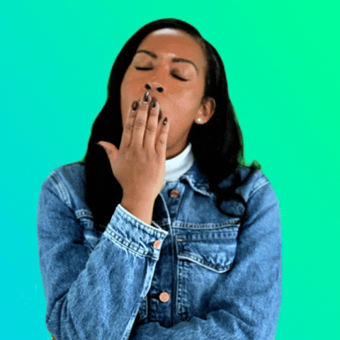 Tired Blah Blah Blah GIF by Originals