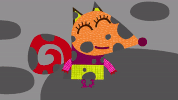 olobobtop happy fun animation tv GIF