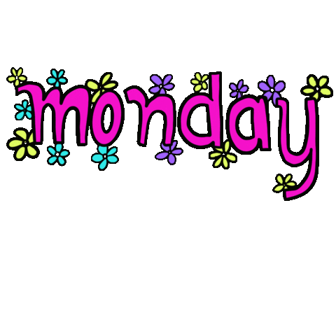 Monday Dia Sticker