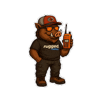 Wild Hog Radios Sticker by Wild Hog Overland