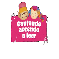 Leer Sticker by Cantando Aprendo a Hablar