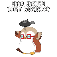 Happy Good Morning Sticker by Pudgy Penguins