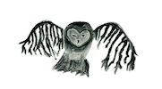 bird fly Sticker