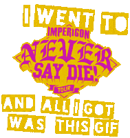 Never Say Die Nsd2019 Sticker by Avocado Booking