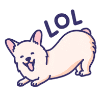 dog lol Sticker by Puppr