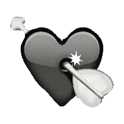 black STICKER by imoji
