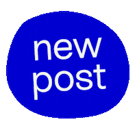 coralstudio new design blue newpost Sticker