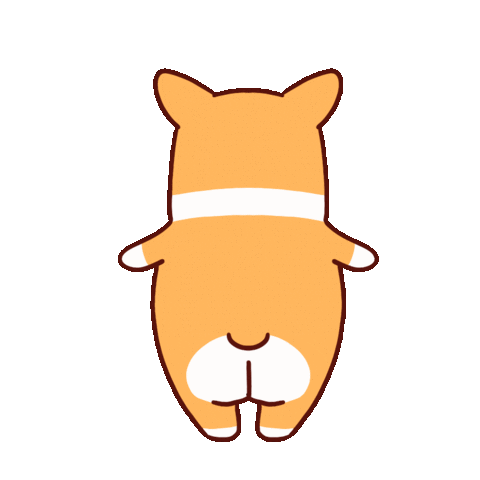 Dog Corgi Sticker