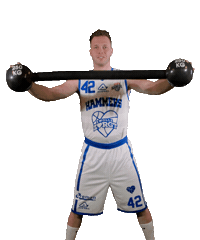 Basketball Center Sticker by Landstede Hammers