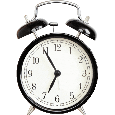 Bodyskinbalance giphyupload time alarm clock tijd Sticker