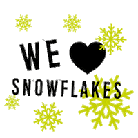 Snowflake Sticker by ver.di Jugend
