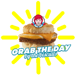 Hungry Good Morning Sticker by Wendy's