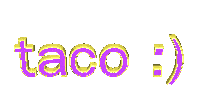 hungry taco Sticker