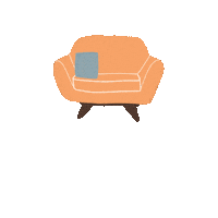 KanvaHomeAndLiving home up swipe chill Sticker