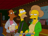Season 20 Drinking GIF by The Simpsons