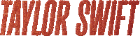 Dark Red Glitter Sticker by Taylor Swift