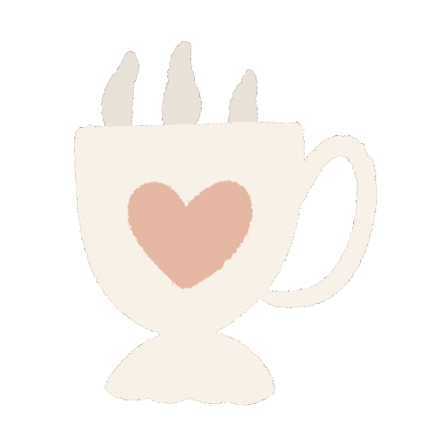 Paramarteyjupiter heart cafe coffe cafeteria Sticker