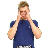Cringe Pain Sticker by DASDING