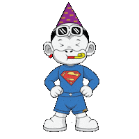 Dc Comics Superman Sticker by Zhot