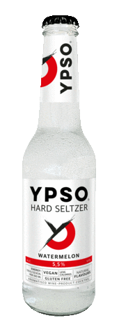 ypso_hardseltzer drink cheers wine vegan Sticker