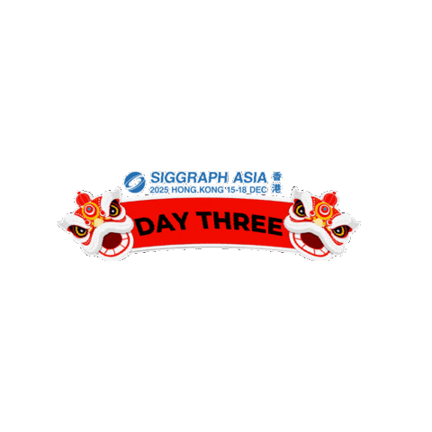 Hk Day 3 Sticker by SIGGRAPH Asia