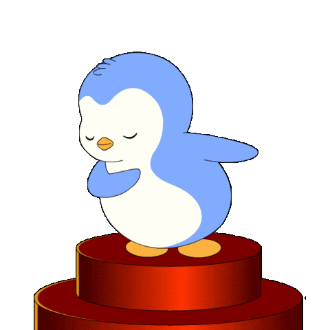 Thank You So Much Sticker by Pudgy Penguins