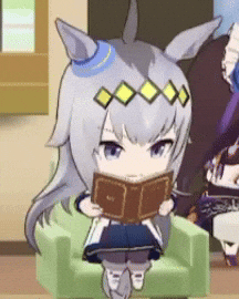 Book Umamusume GIF