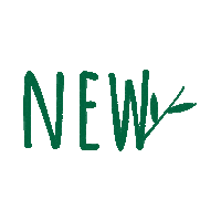 New Post Bamboo Sticker by Green Camp Bali