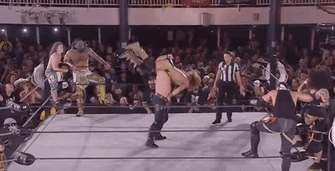 Chris Jericho Santana GIF by All Elite Wrestling on TNT