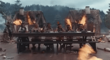 addams family values thanksgiving GIF