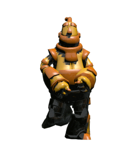 run ko Sticker by Obiziz