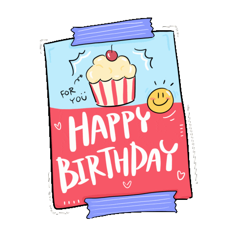 Hbd Sticker by lalalove