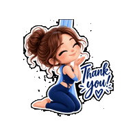 Gratitude Thank You Sticker