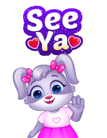 See Ya Goodbye Sticker by Lucas and Friends by RV AppStudios