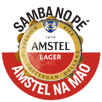 Samba Sticker by Amstel Brasil