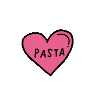 Illustration Pasta Sticker