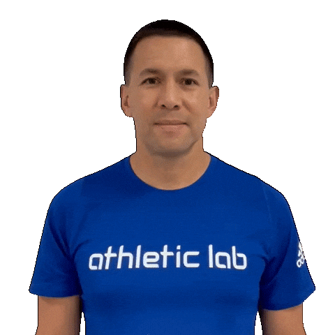 athleticlab giphyupload point pointup mikeyoung Sticker