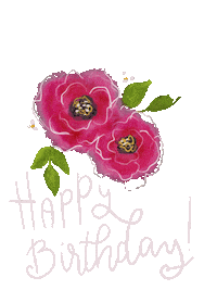 Celebrating Happy Birthday Sticker