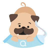 happy dog Sticker by Dental Online