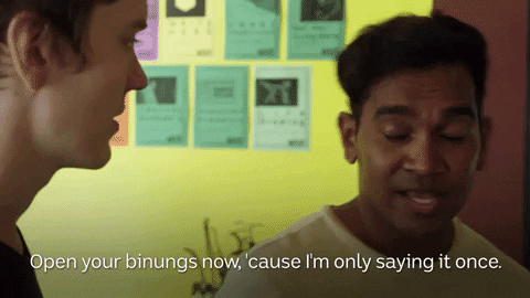 Listen Black Comedy GIF by ABC Indigenous
